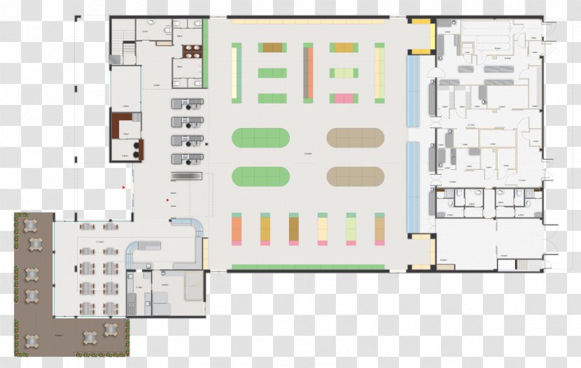 Supermarket Floor Plan Examples And Templates Bank Home