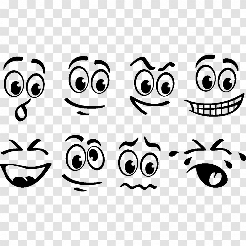 Facial Expression Face Cartoon Emoticon Area Transparent PNG