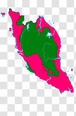 Vector Map Peninsular Malaysia Clip Art Transparent Png