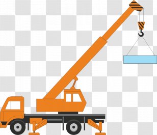 Crane Clip Art Image Construction Equipment Transparent Png