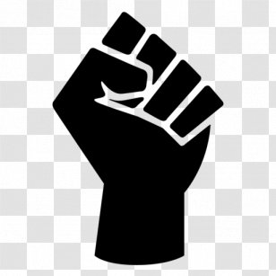 Raised Fist Black Power Panther Party Lives Matter Symbol