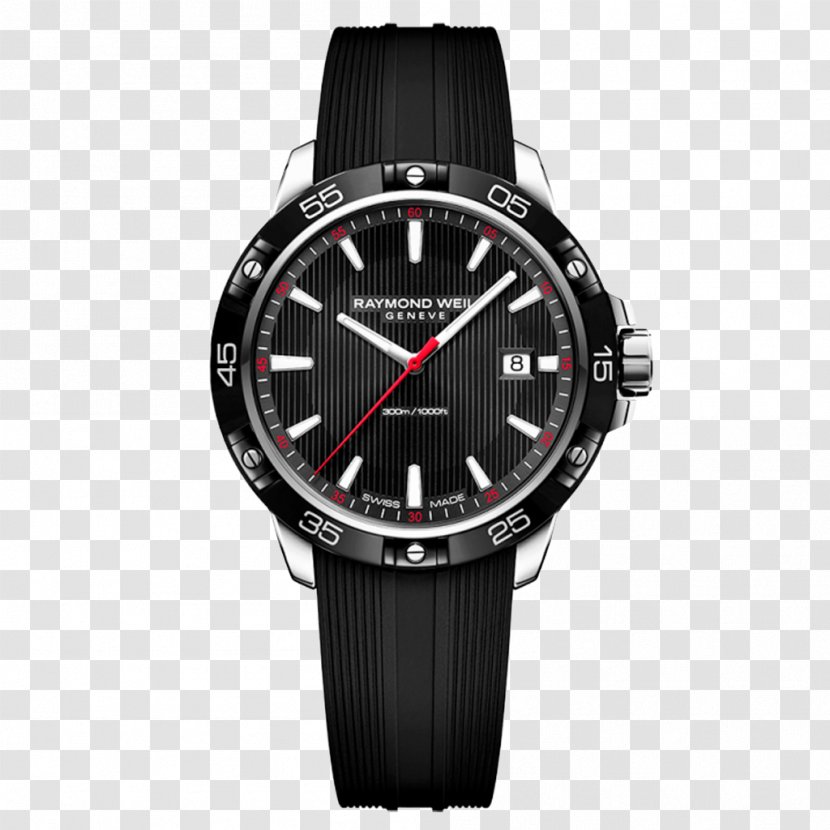Raymond Weil Diving Watch Jewellery Strap Transparent PNG