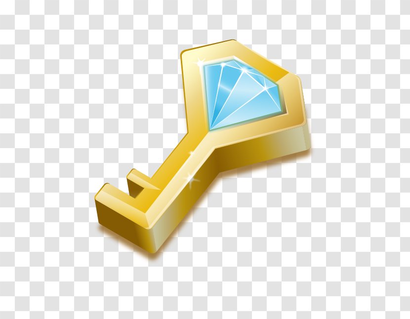 Angle Minute - Yellow - Gold Key Transparent PNG