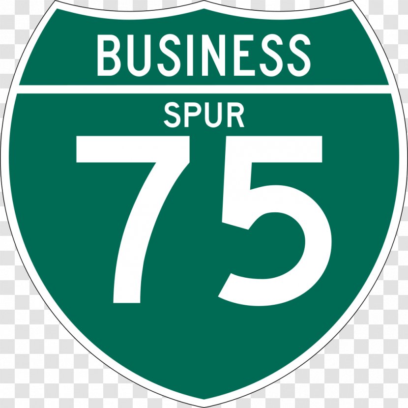 Interstate 80 Business US Highway System Route Road - 75% Transparent PNG