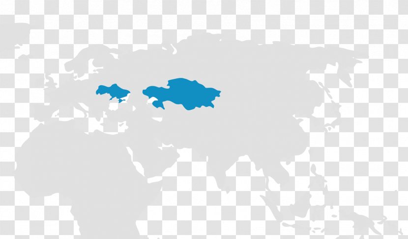 World Map Asia Douchegordijn Transparent PNG