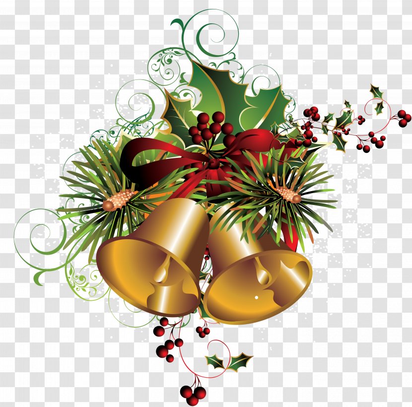 Christmas Bell Clip Art - Fruit - Year Transparent PNG