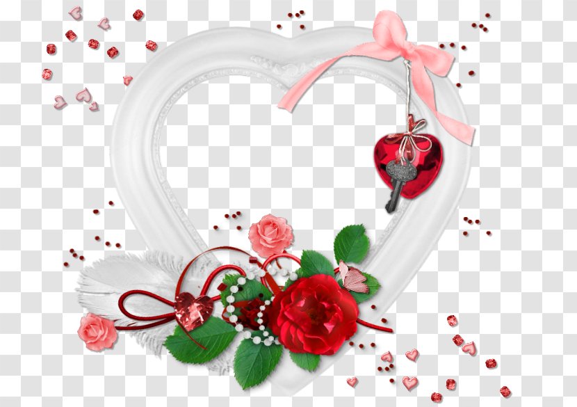 Valentine's Day Picture Frames Heart Love Photo - Christmas Wordart Transparent PNG
