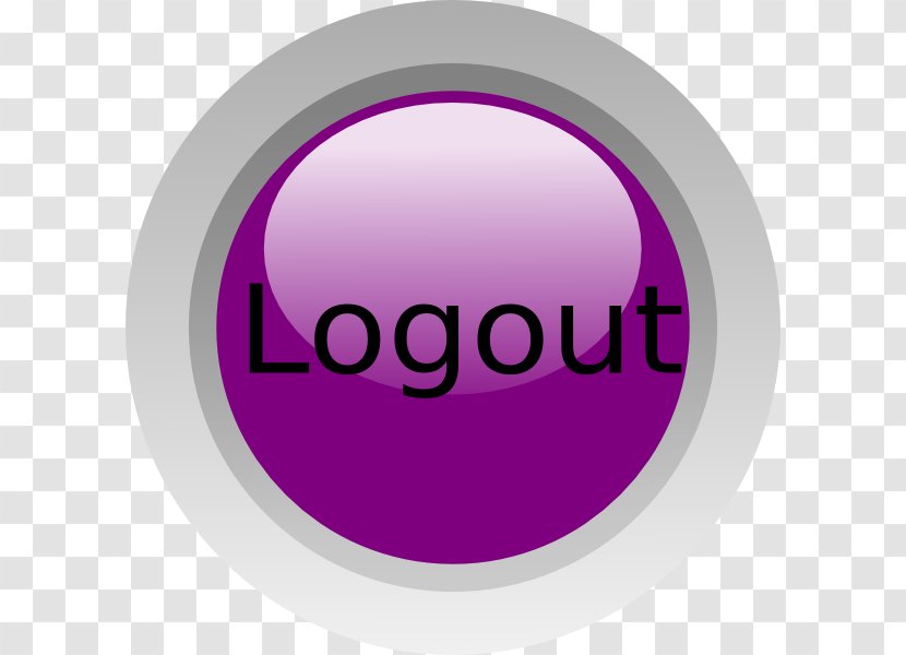 Login Abmeldung Clip Art - Violet Transparent PNG