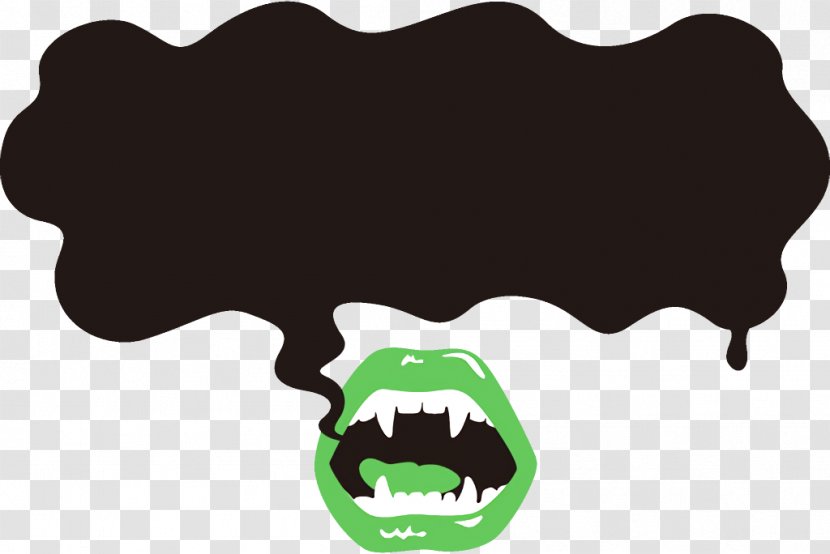 Vampire Halloween Dracula - Mouth - Logo Transparent PNG