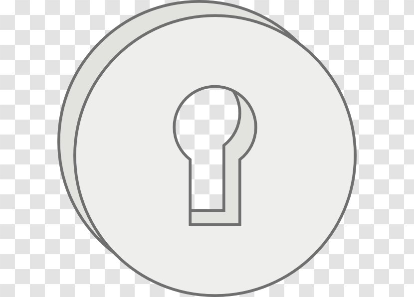 Key Pin Tumbler Lock Clip Art - Keyhole - Cliparts Transparent PNG
