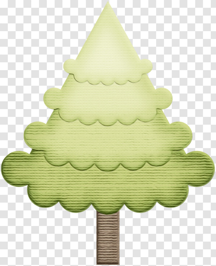 Christmas Tree With Snow Transparent PNG