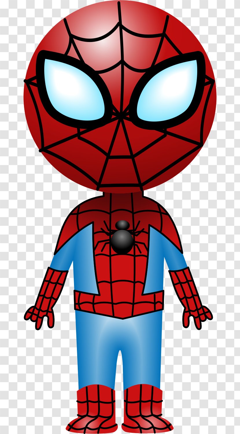 Spider-Man Superhero Iron Man Clip Art - Spider-man Transparent PNG