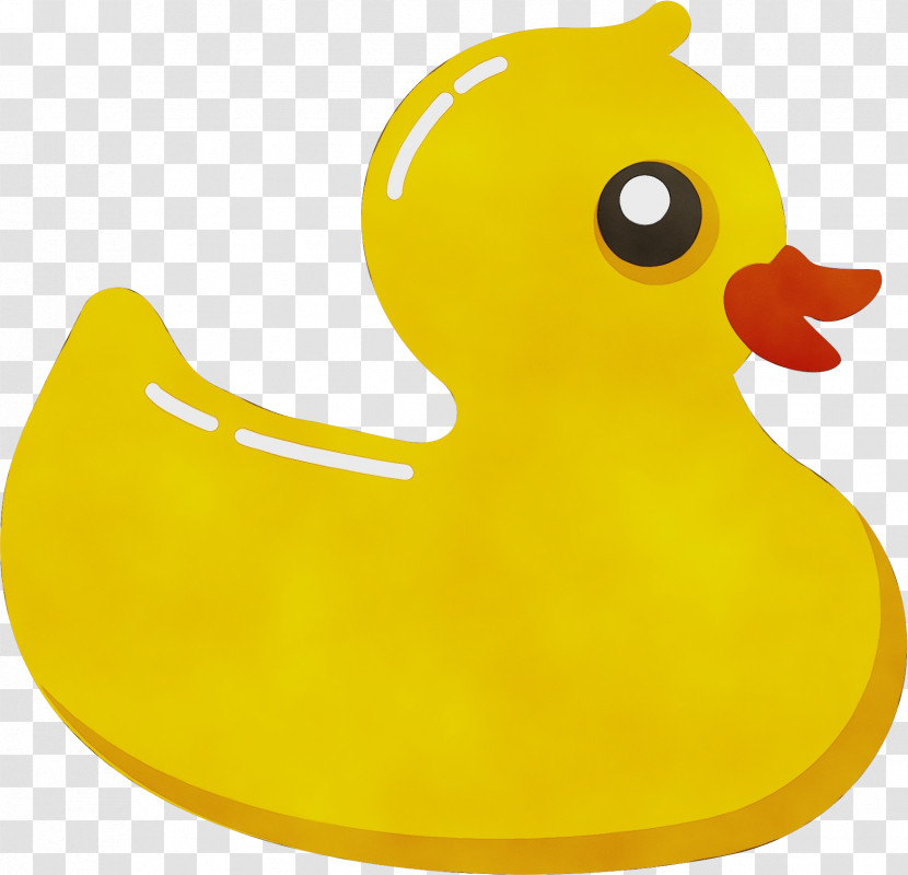 Rubber Ducky Bath Toy Toy Yellow Duck Transparent PNG