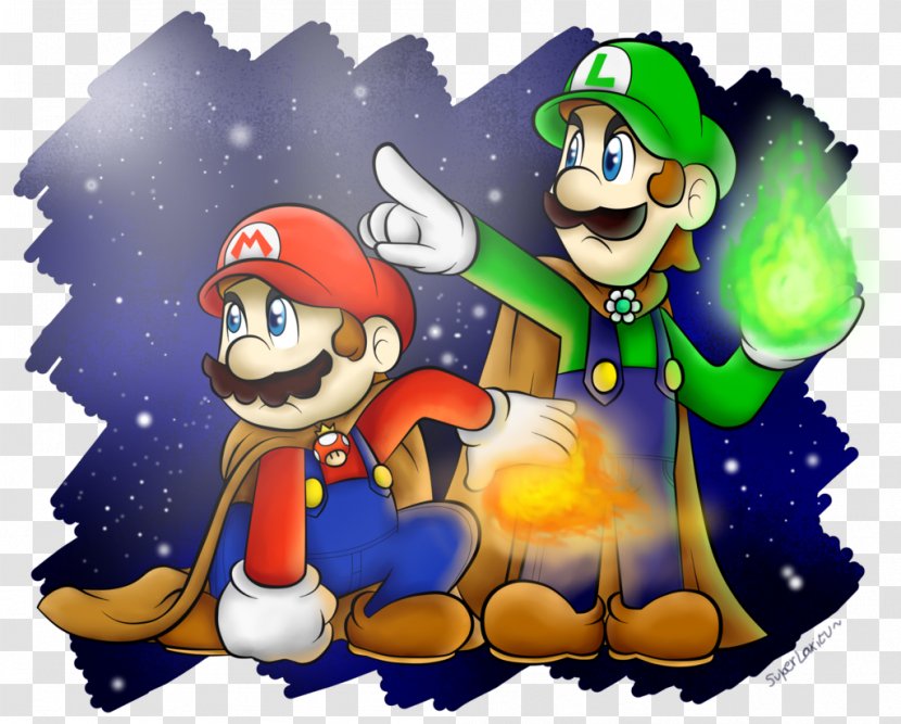 Mario Bros. & Luigi: Superstar Saga Super Galaxy - Smash Bros Transparent PNG