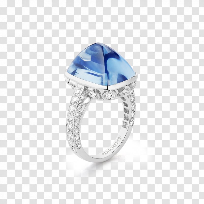 Sapphire Boucheron Earring Jewellery - Jewelry Design - Dream Ring Transparent PNG