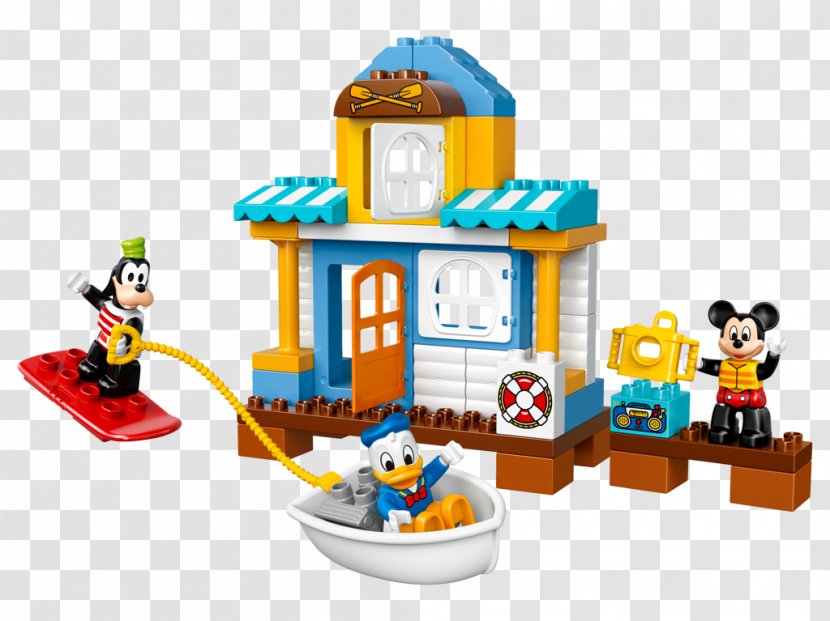 Mickey Mouse Universe Donald Duck Lego Duplo - 10827 And Friends Beach House Transparent PNG