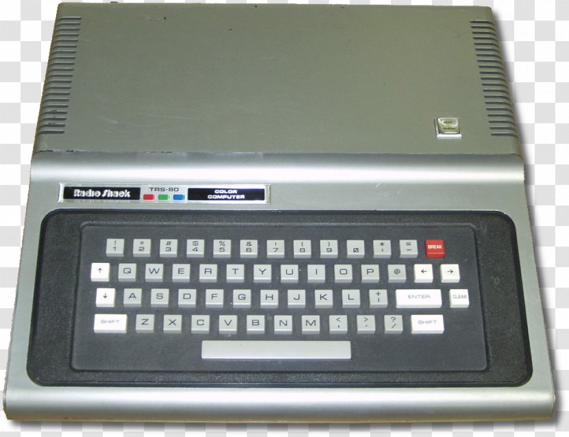 TRS-80 Color Computer Tandy Corporation RadioShack - Electronics Transparent PNG