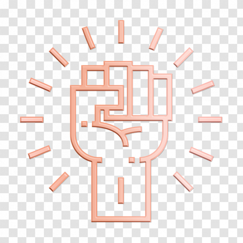 Fist Icon Motivation Icon Human Resources Icon Transparent PNG