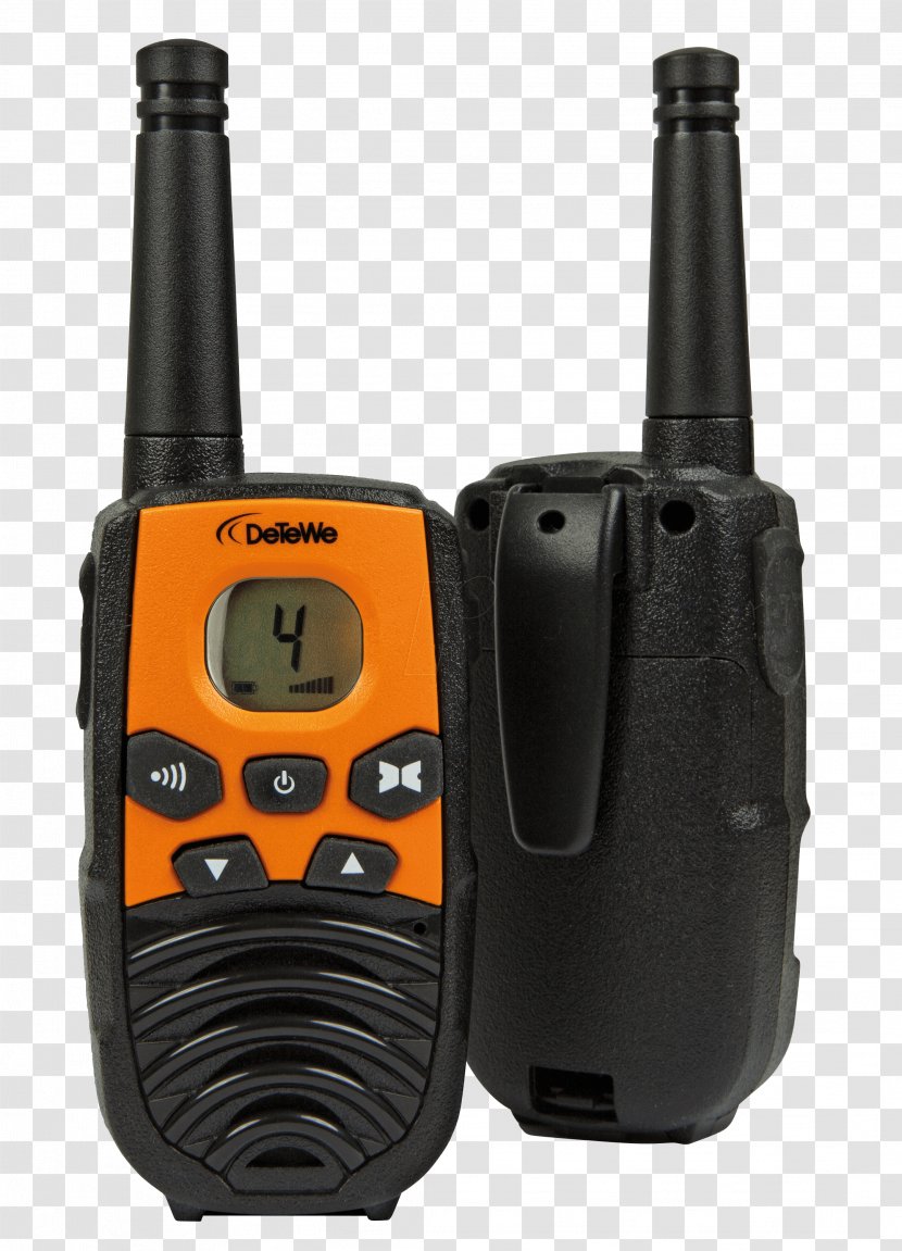 PMR446 Two-way Radio Detewe Communications Gmbh Walkie-talkie Outdoor 8000 Duo Case 208046 - Receiver - Hardware Transparent PNG