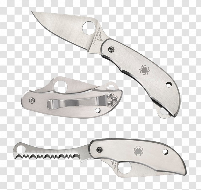 Utility Knives Hunting & Survival Throwing Knife Serrated Blade Transparent PNG