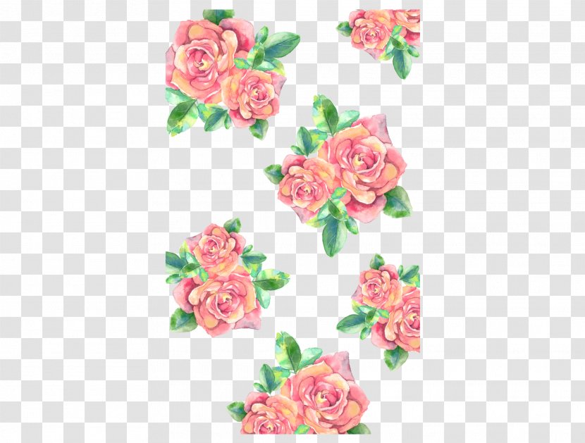 Cut Flowers Garden Roses Floral Design - Petal - Peony Watercolor Transparent PNG