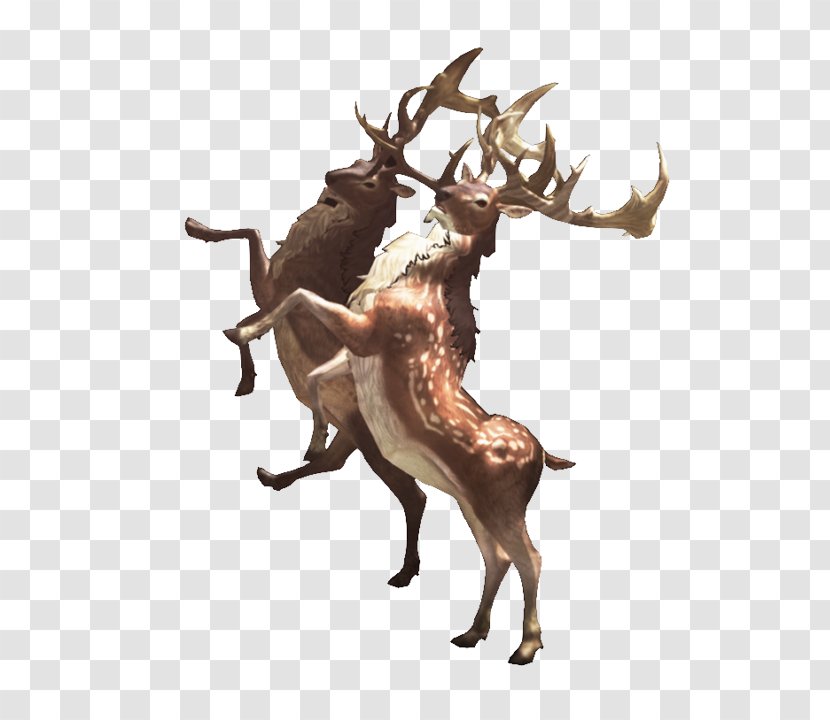 Reindeer MikuMikuDance Antler Elk - Deer Transparent PNG
