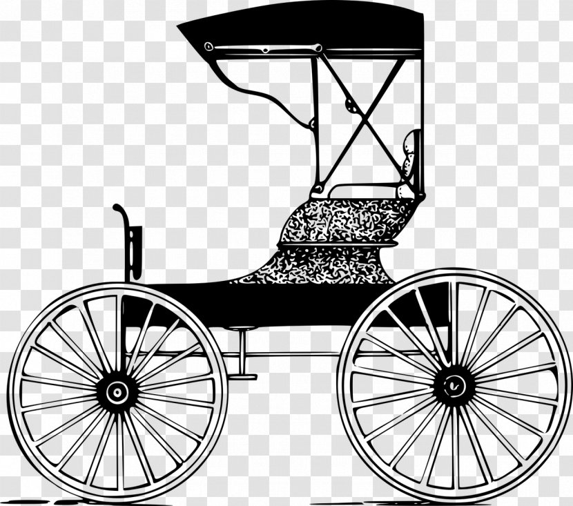 Horse And Buggy Carriage Clip Art - Outdoor Furniture Transparent PNG