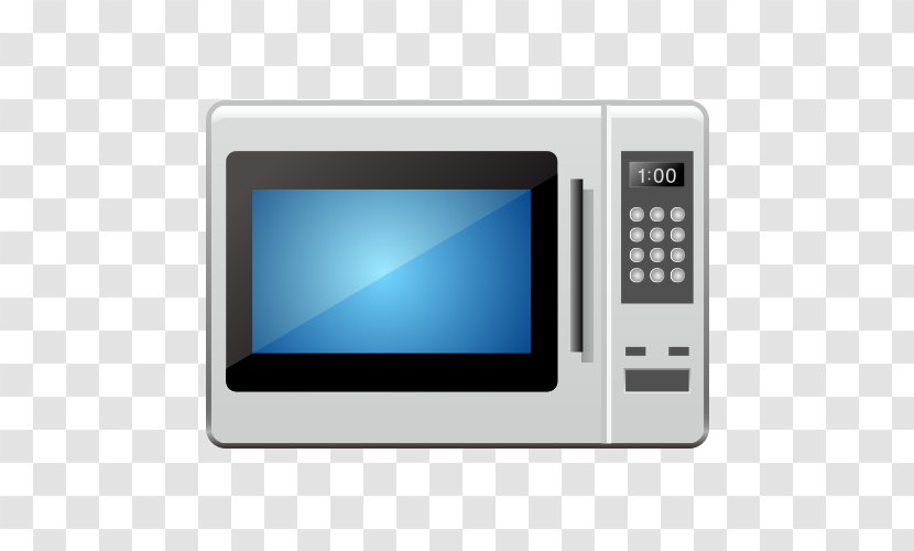 Microwave Oven Home Appliance Congelador - Vecteur Transparent PNG