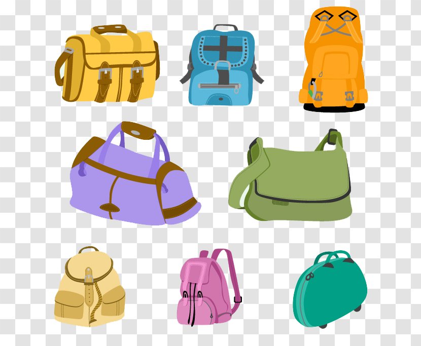 Backpacking Bag Clip Art - Shopping - Backpack Transparent PNG
