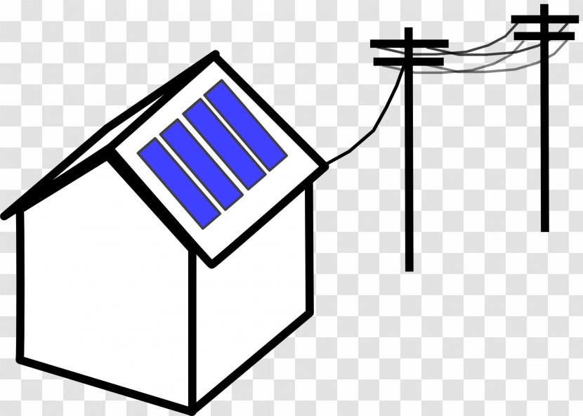 Electricity Electric Generator Electrical Grid Power Station Clip Art - Generation - Solar Panel Transparent PNG