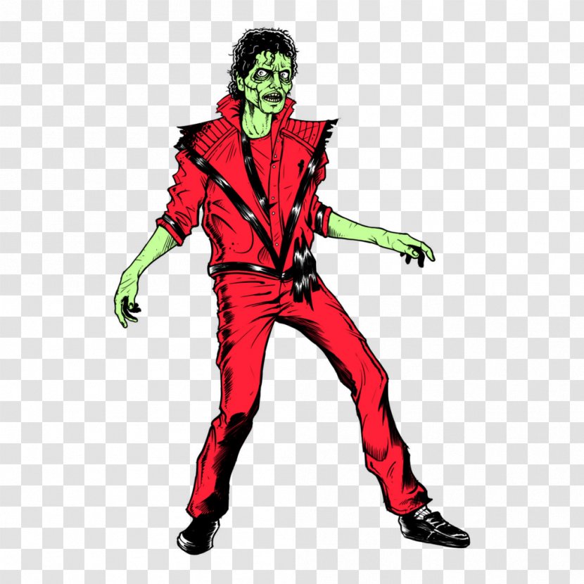 Moonwalk Cartoon Thriller Drawing - Fictional Character - Michael Jackson Transparent PNG