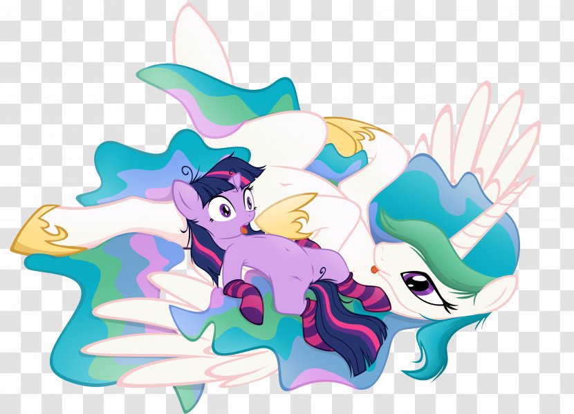 Twilight Sparkle Princess Celestia Cadance Rainbow Dash Pinkie Pie - My Little Pony Friendship Is Magic Transparent PNG