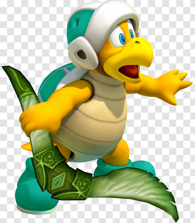 New Super Mario Bros. Wii 3D Land Bowser - Yellow - Bros Transparent PNG