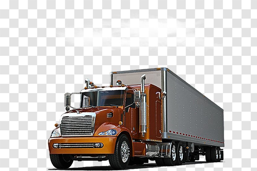 Car Semi-trailer Truck Driving - Logistics Transparent PNG