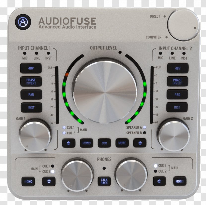Arturia AudioFuse Microphone Sound Cards & Audio Adapters Musical Instruments - Heart Transparent PNG