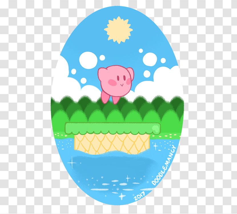 Character Line Clip Art - Fictional - Kirby's Adventure Transparent PNG