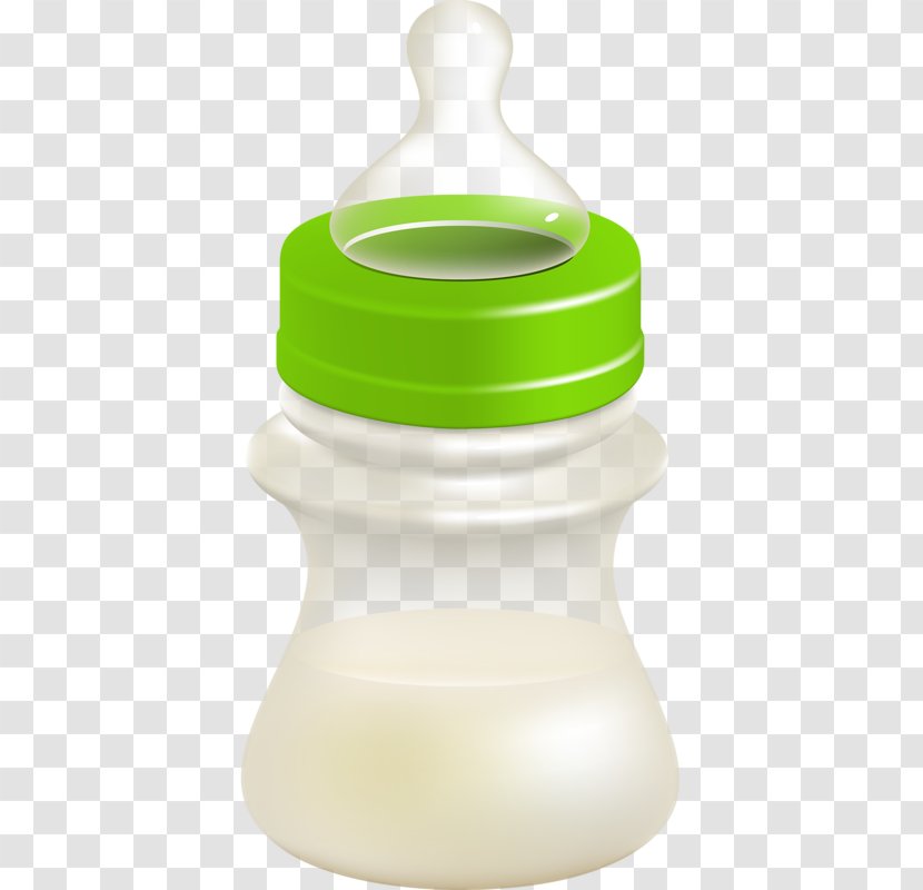 Baby Bottle Pacifier Infant - Silhouette - Hand-painted Transparent PNG