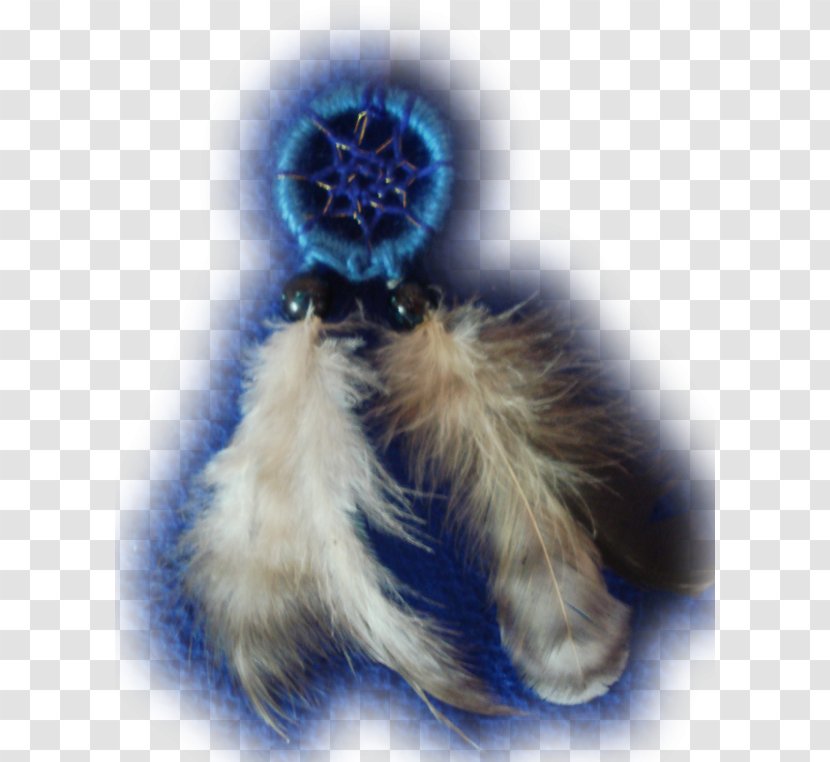 Cobalt Blue Fur - Dreamcatcher Painting Transparent PNG