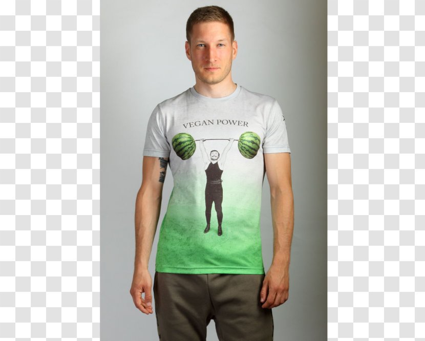 Long-sleeved T-shirt Veganism Top - Sleeveless Shirt - Vegan Power Transparent PNG