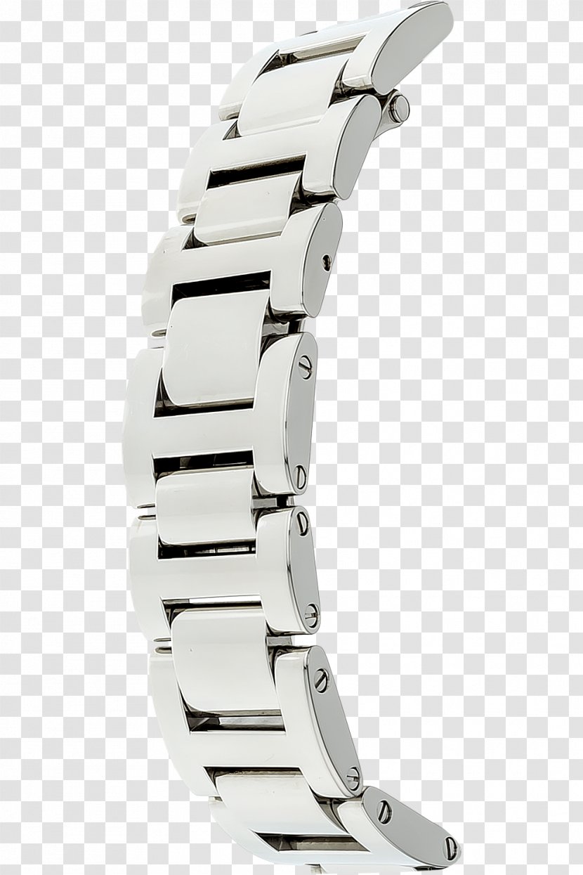 Watch Strap Silver Transparent PNG