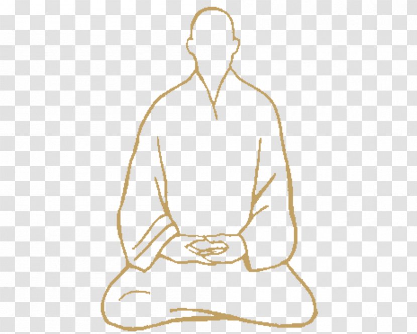 Zen Buddhism Meditation Person Third Eye - Watercolor Transparent PNG