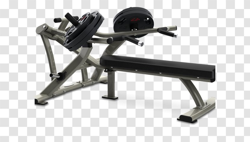 Bench Press Indoor Rower Exercise Equipment Fitness Centre - Structure Transparent PNG