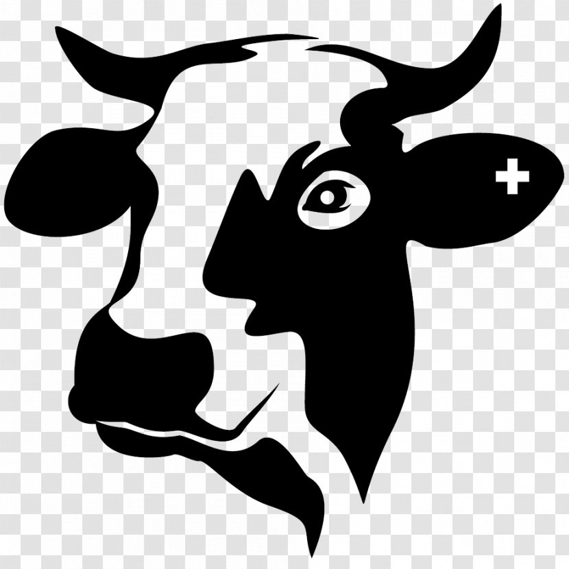 Taurine Cattle Holstein Friesian Logo - Like Mammal - Design Transparent PNG