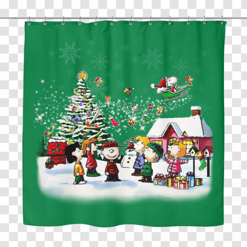 Snoopy Woodstock Charlie Brown Christmas Tree Peanuts - Caricature Transparent PNG