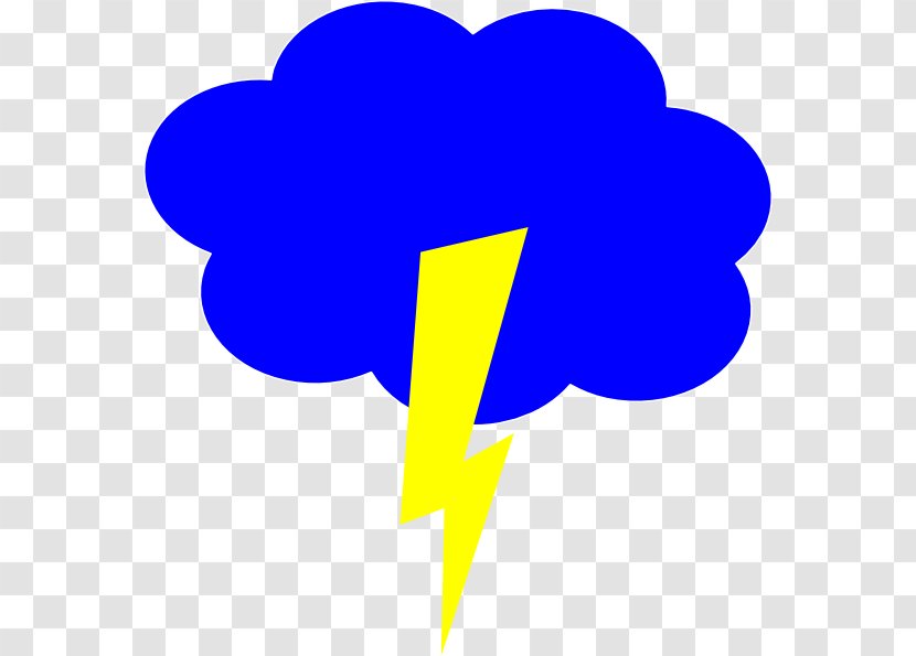 Lightning Cloud Thunderstorm Clip Art - Cartoon - Clipart Transparent PNG