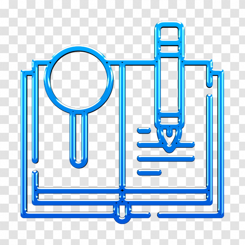 Book Icon Research Icon Copywriting Icon Transparent PNG