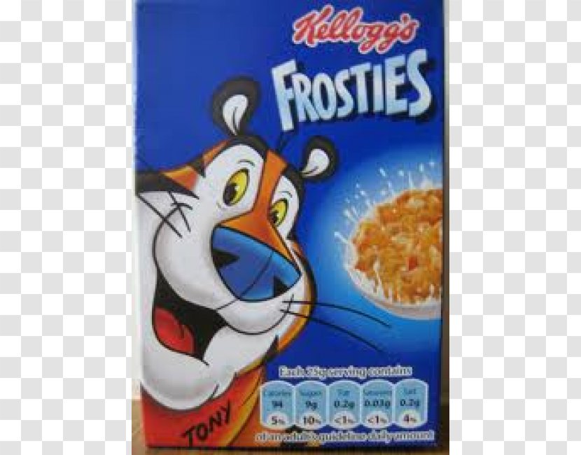Breakfast Cereal Frosted Flakes Corn Cocoa Krispies Milk - Tony The Tiger Transparent PNG