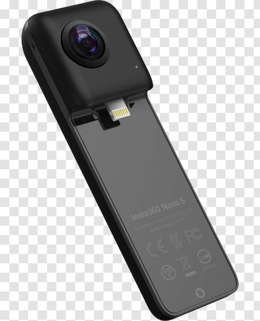 Immersive Video Insta360 Nano Omnidirectional Camera 4K Resolution - Electronics Transparent PNG