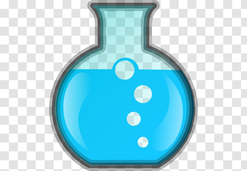 Laboratory Flasks Liquid Erlenmeyer Flask Clip Art - Glassware Transparent PNG