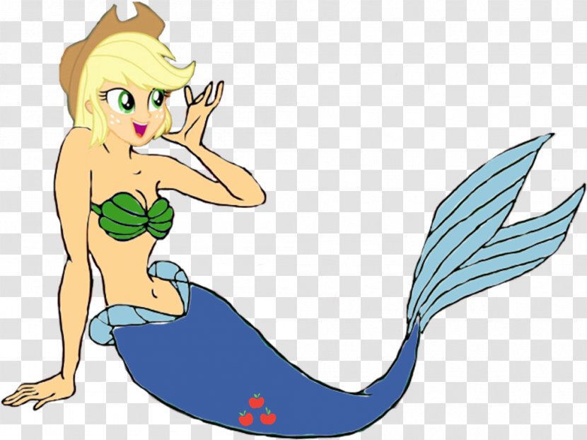 Anna A Mermaid Elsa Rapunzel - Silhouette - Tail Transparent PNG